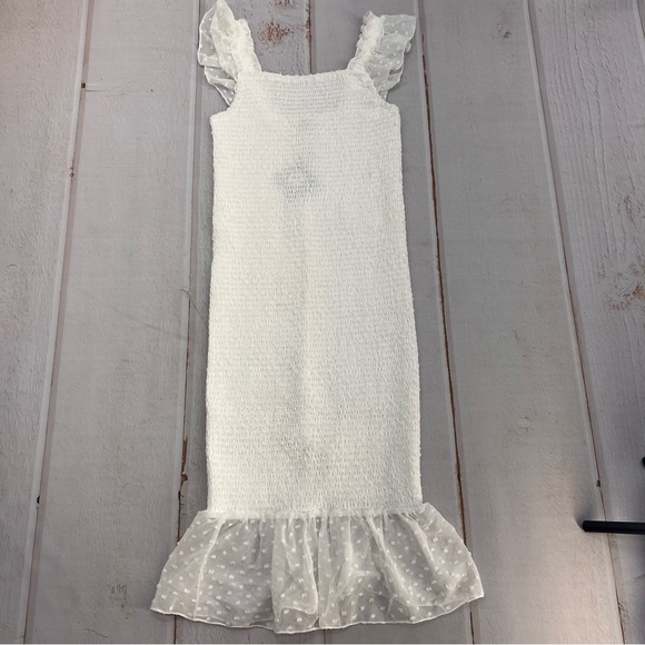 NWT Midi Dresses for Women - Backless Dress Square Neck Stretchy Ruched Fabric S - Picture 16 of 17